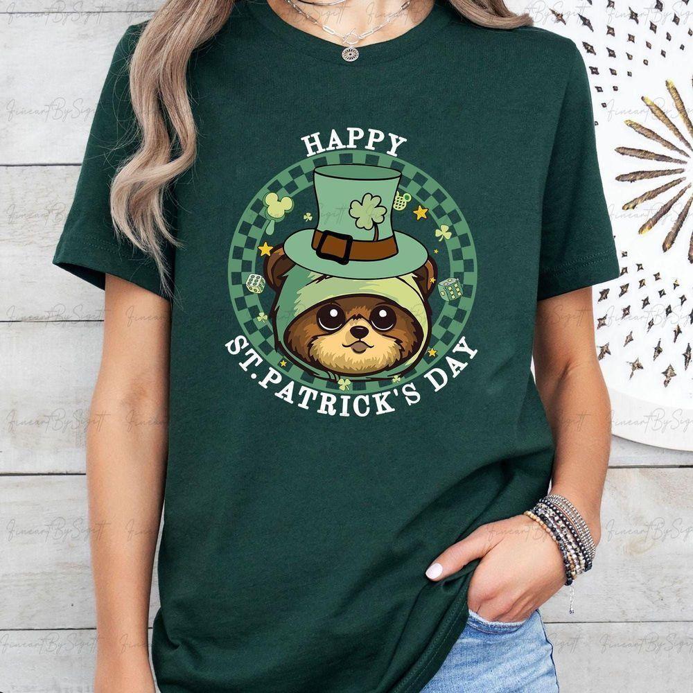Wicket W Warrick St Patricks Day Disney Vuitino Shirt Wicket W Warrick St Patricks Day Disney Vuitino Shirt